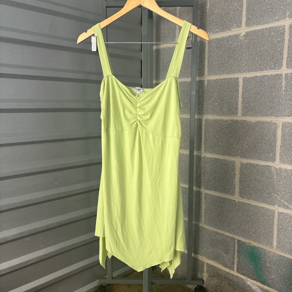 Light green dress
